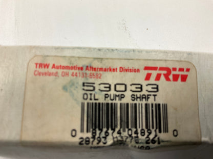 TRW 53033 Engine Oil Pump Intermediate Shaft For 1969-1980 Ford 250-L6