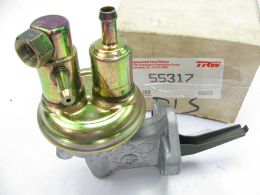TRW 55317 Mechanical Fuel Pump - 1976-1982 Ford 2.3L 140 CID