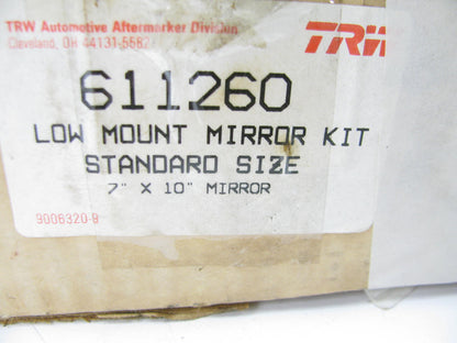 Vintage TRW 611260 Low Mount Universal Mirror Kit 7x10