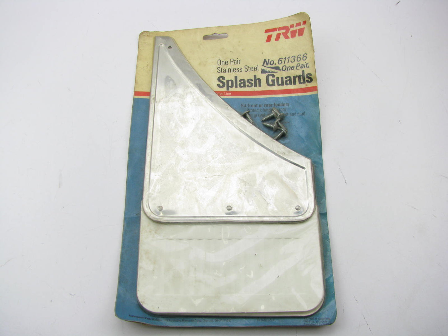 TRW 611366 Universal Stainless Splash Steel Guards - Front / Rear