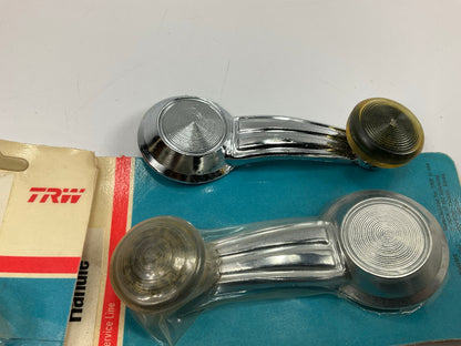 (2) TRW 620711 Chrome Window Crank Handle