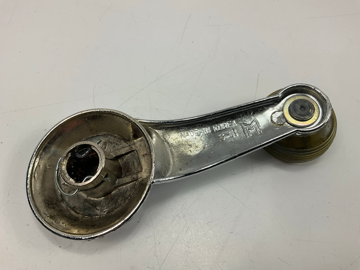 (2) TRW 620711 Chrome Window Crank Handle