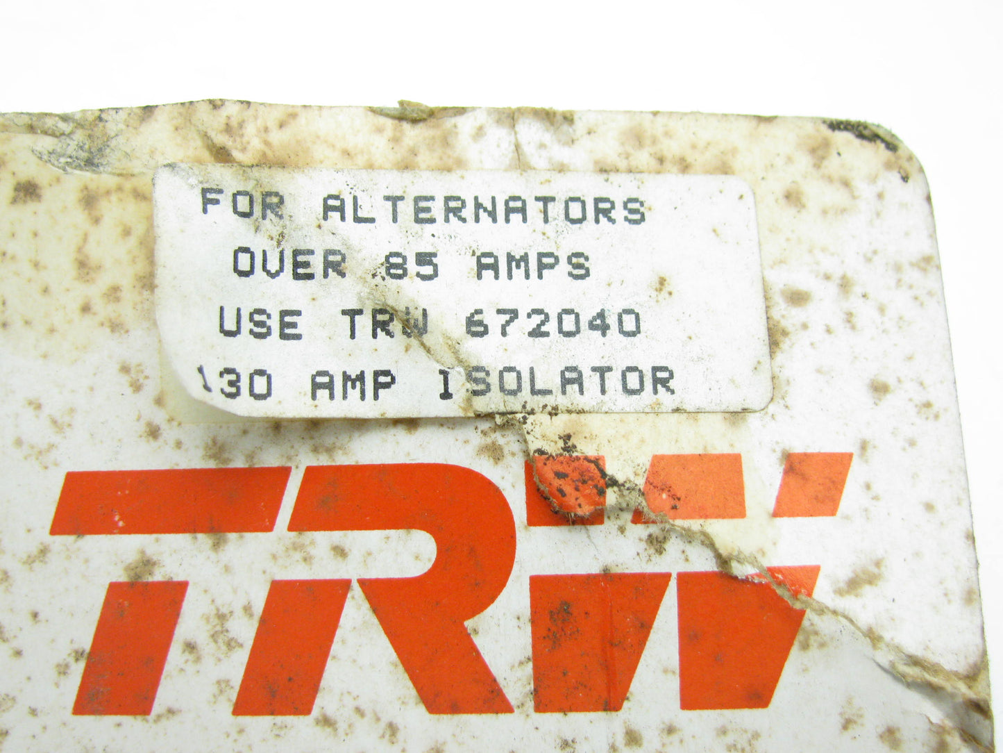 TRW 672039 Multi-Battery Isolator 85-130 Amps