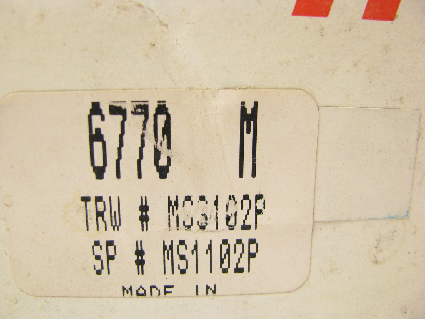 TRW 6770M Engine Main Bearings - Standard 1970-74 Toyota 1.9L 2.0L