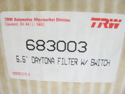Oberg Daytona 5.5'' Racing Bypass Oil Filter Kit W/ Low Pressure Switch
