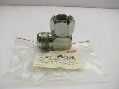 TRW Elbow 90 Swivel 37 Deg. (JIC) Male To 37 Deg (JIC) Female -16 To -16 Fitting