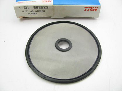 TRW 683523 5.5'' 40 MICRON FILTER Screen For Oberg 6'' Racing Filters