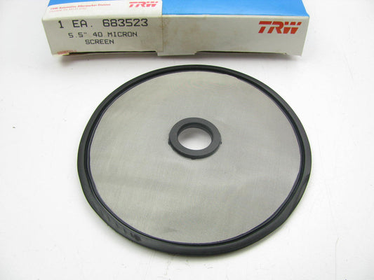 TRW 683523 5.5'' 40 MICRON FILTER Screen For Oberg 6'' Racing Filters