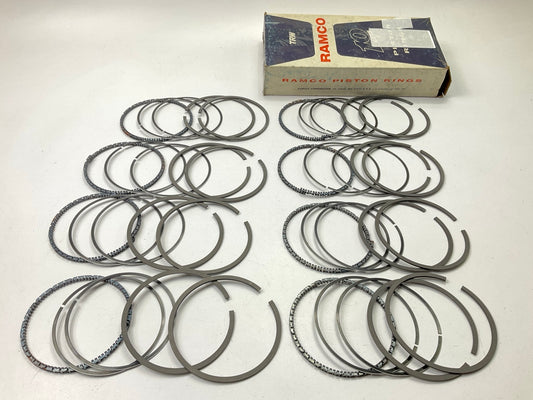 TRW 8266M STD Size Piston Rings, Moly, - 1967-1979 Pontiac 400, 1967-1969 428 V8