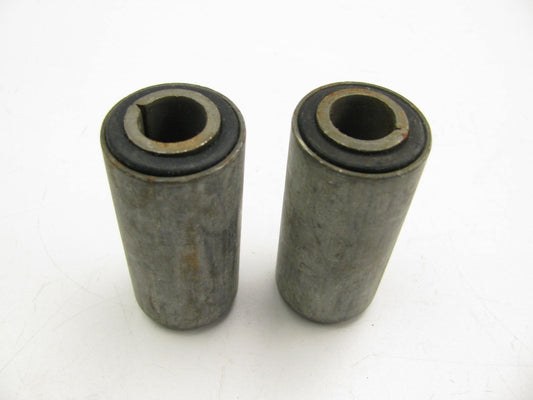 (2) TRW B323 Leaf Spring Bolt Bushings - Front / Rear - 1-1/4 O.D. X 2-3/4 Long