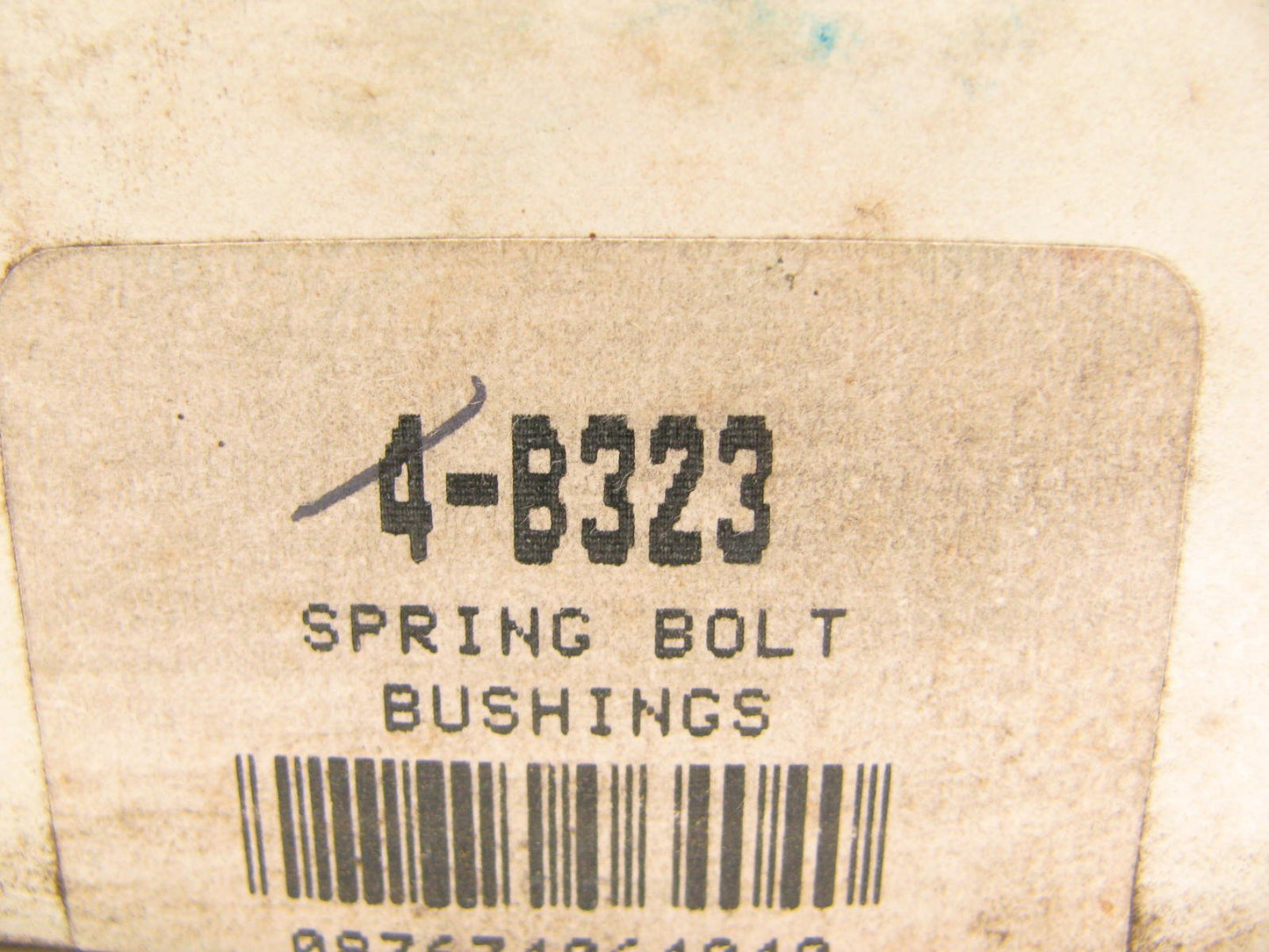 (2) TRW B323 Leaf Spring Bolt Bushings - Front / Rear - 1-1/4 O.D. X 2-3/4 Long