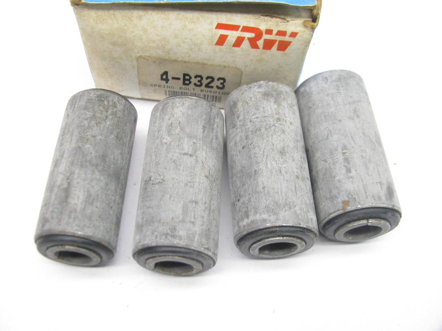 (4) TRW B323 Rear Leaf Spring Shackle Bolt Bushing 1-1/4 O.D. X 2-3/4 Long