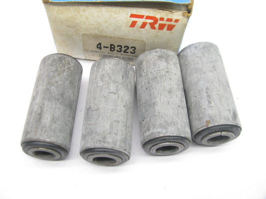 (4) TRW B323 Rear Leaf Spring Shackle Bolt Bushing 1-1/4 O.D. X 2-3/4 Long