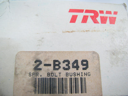 ( 2) TRW B349 Leaf Spring Bushings 4WD ONLY