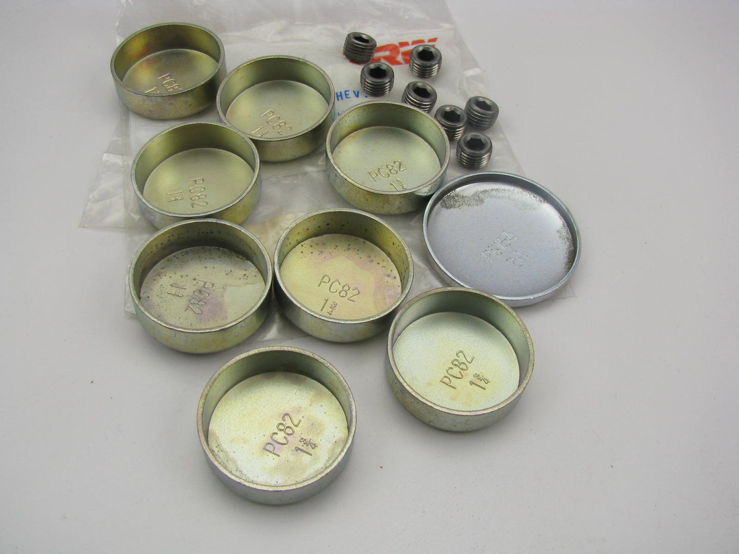 TRW BP102X Freeze Expansion Plug Set - Chevy Big Block 366 396 427 454 400 BBC