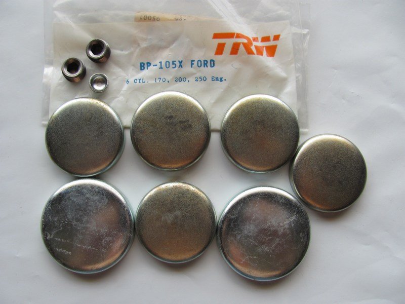 TRW BP105X Freeze Expansion Plug Set - Ford 170, 200, 250 I6