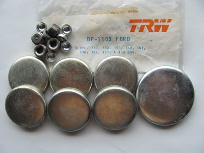 TRW BP110X Freeze Expansion Plug Set - Ford 352 359 360 361 390 391 427 428 V8
