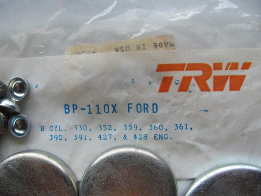 TRW BP110X Freeze Expansion Plug Set - Ford 352 359 360 361 390 391 427 428 V8