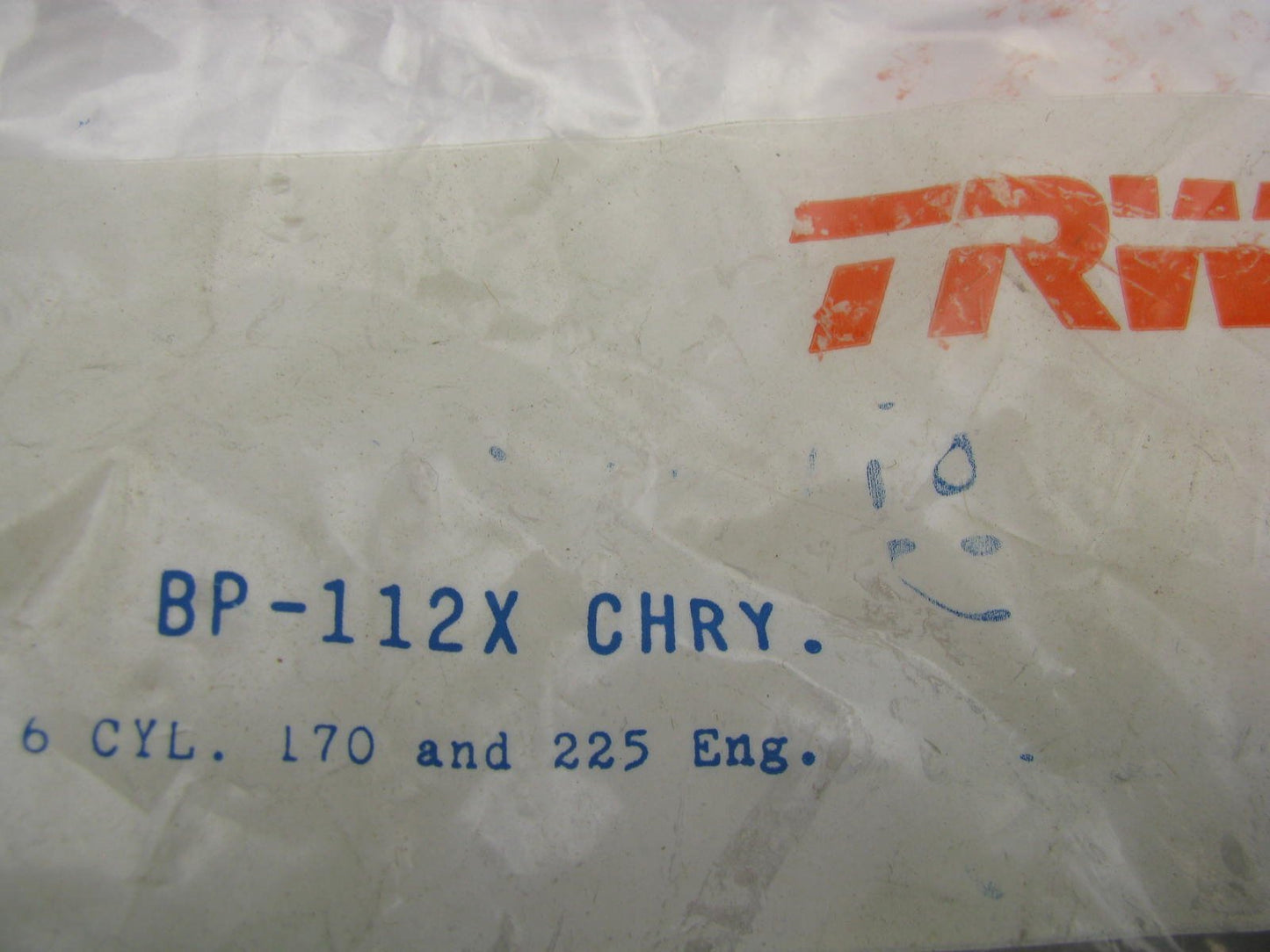 TRW BP112X Freeze Expansion Plug Set For Chrysler 170, 225 L6 Slant-six