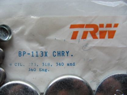 TRW BP113X Freeze Expansion Plug Set - For Dodge 273 318 340 360 V8