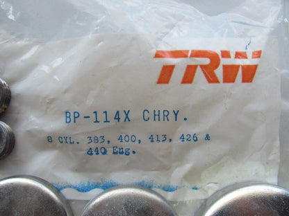 TRW BP114X Freeze Expansion Plug Set - For MOPAR 383 400 413 426 440 V8