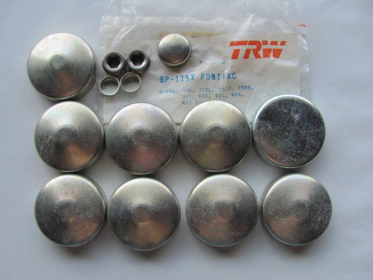 TRW BP115X Freeze Expansion Plug Set Pontiac 326 350L 350P 350R 389 400 421 455