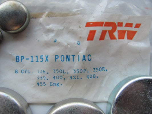TRW BP115X Freeze Expansion Plug Set Pontiac 326 350L 350P 350R 389 400 421 455