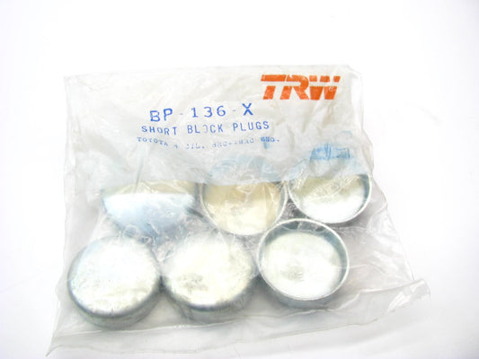 TRW BP136X Freeze Expansion Frost Plug Set - TOYOTA 8RC 18RC Engine