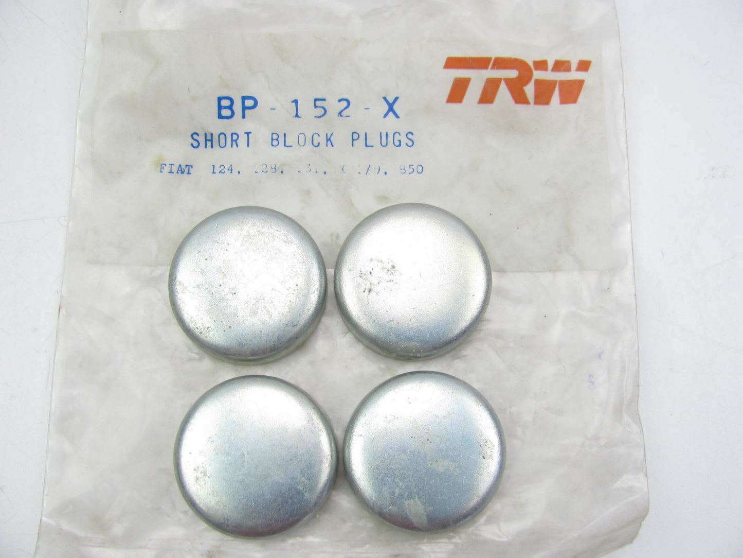 TRW BP152X Freeze Expansion Plug Set - 1973-1979 FIAT 124 128 131 X 1/9 1.3 1.8L