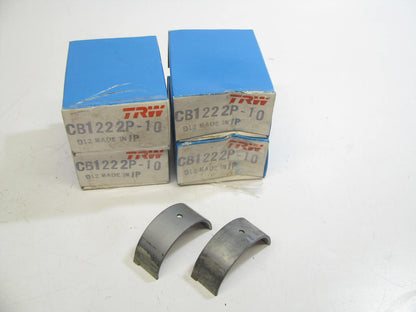 (4) TRW CB1222P-10 Connecting Rod Bearings .010'' 1973-1983 Honda Civic 1.2L 1.3L