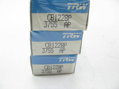 (6) TRW CB1228P Connecting Rod Bearings - Standard 77-90 GM 181 196 204 231 252