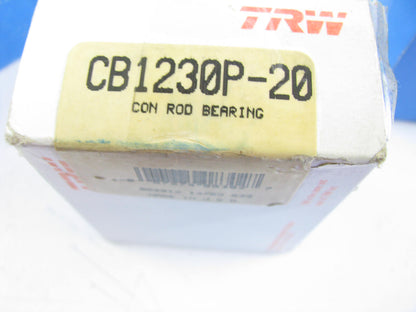 (4) TRW CB1230P-20 Connecting Rod Bearings .020'' For International MV404 MV446