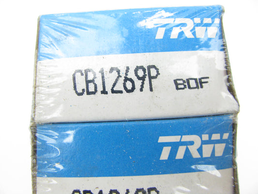 (4) TRW CB1269P Connecting Rod Bearings STD For 1981-1995 Chrysler 2.2L 2.5L