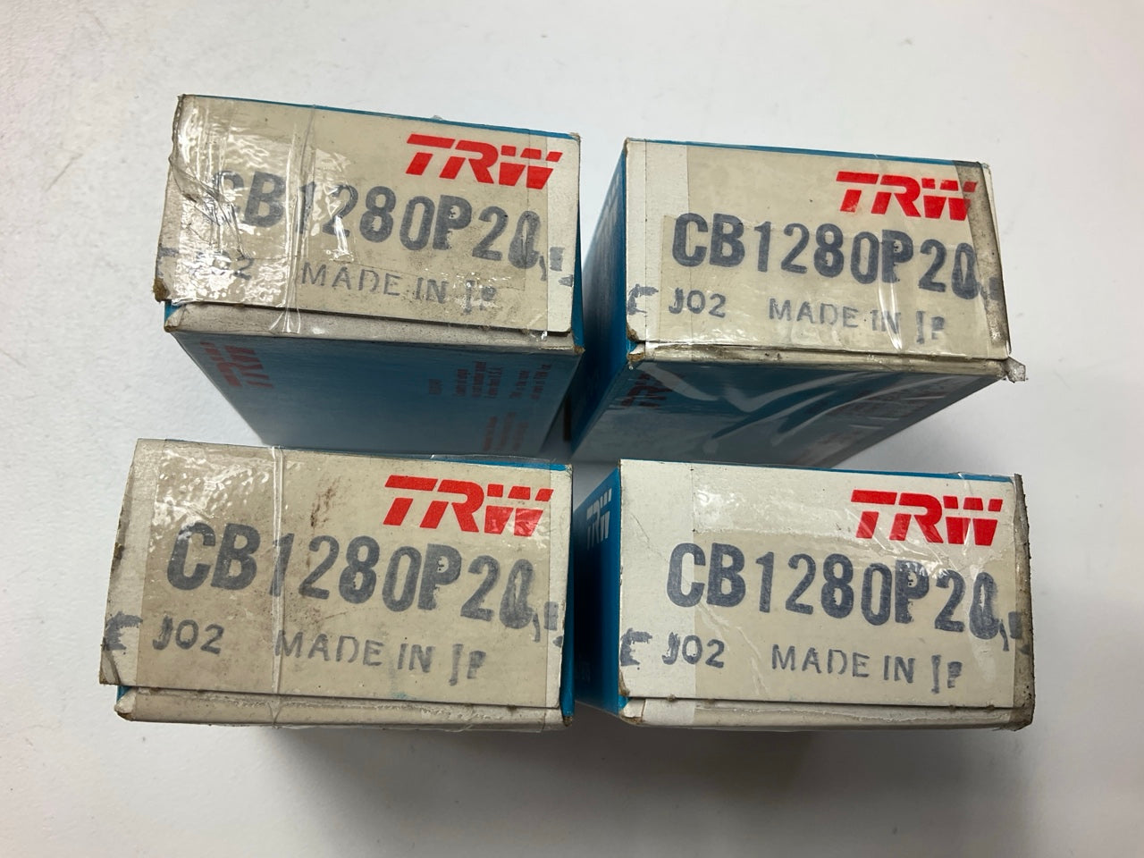 (6) TRW CB1280P-20 Connecting Rod Bearings .020'' 1968-1983 Toyota 2M 4M 5M