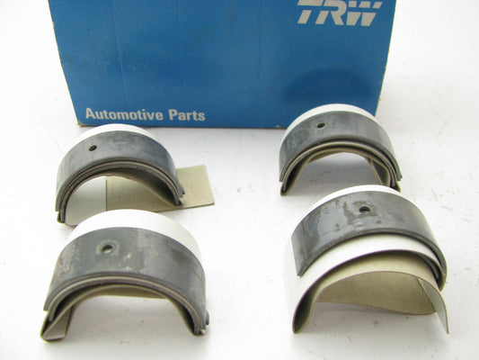(4) TRW CB1352P Connecting Rod Bearings 1980-84 Toyota 1.5L 1.6L - Standard