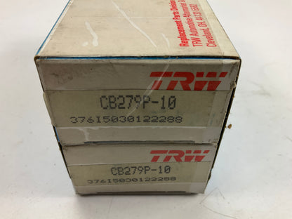(4) TRW CB279P-10 Connecting Rod Bearings (2 & 4) .010'' - Continental Y91, Y112