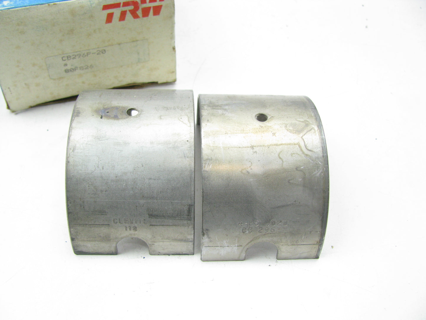 TRW CB296P-20 Connecting Rod Bearings .020'' Cummins 448 495 672 743 855 Diesel