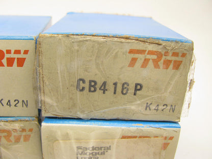 TRW CB416P- STD-  Connecting Rod Bearing Set Of (6) For 62-69 GM 230 235 261