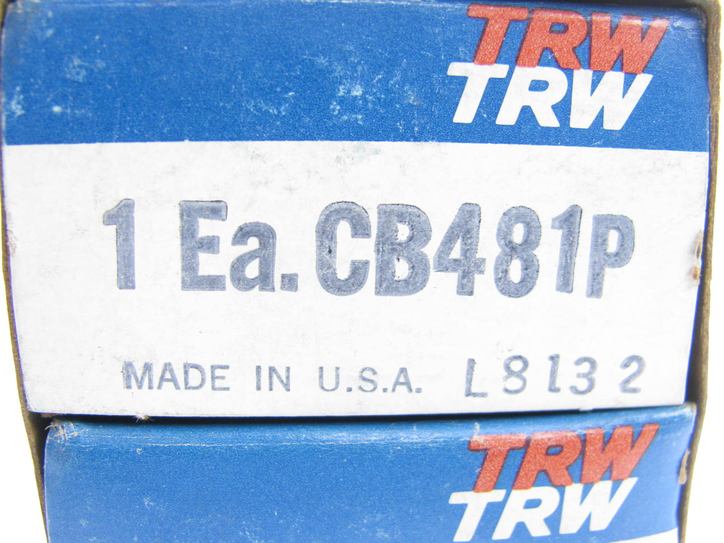 (4) TRW CB481P Connecting Rod Bearings STD For 1957-1990 Chrysler 273-360