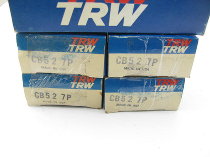 (4) TRW CB527P Connecting Rod Bearings - STD For 1959-1978 Chrysler 383 426 440