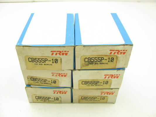 (6) TRW CB555P-10 Connecting Rod Bearings .010'' 6V71 8V71 12V71 6V92
