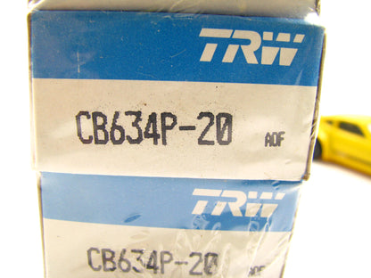 (8) TRW CB634P-20 Connecting Rod Bearings .020'' Ford 221 260 289 302 V8