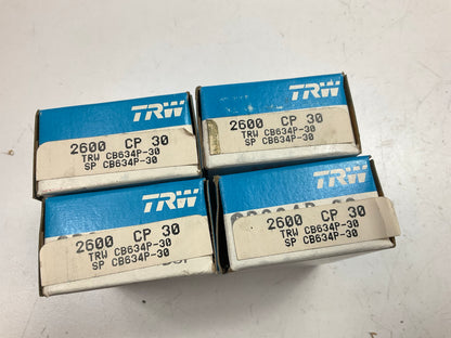 (4) TRW CB634P-30 Connecting Rod Bearings .030'' - Ford 221 260 289 302 V8