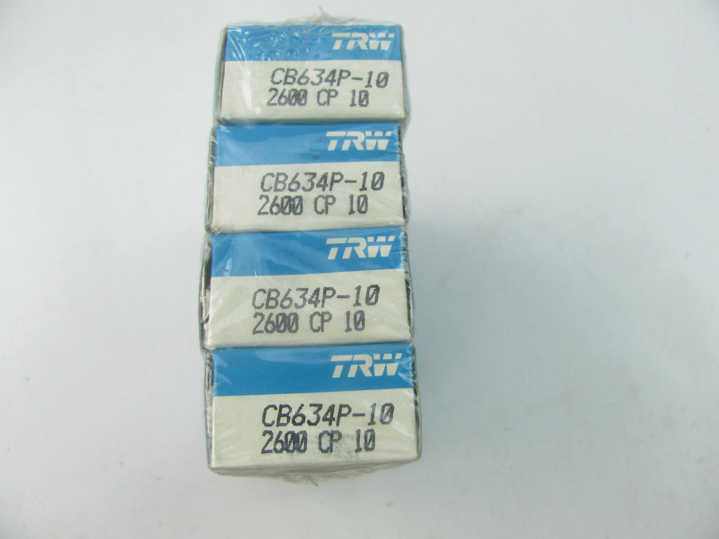 (8) TRW CB634P10 Connecting Rod Bearings .010'' 1965-2001 Ford 255 289 302