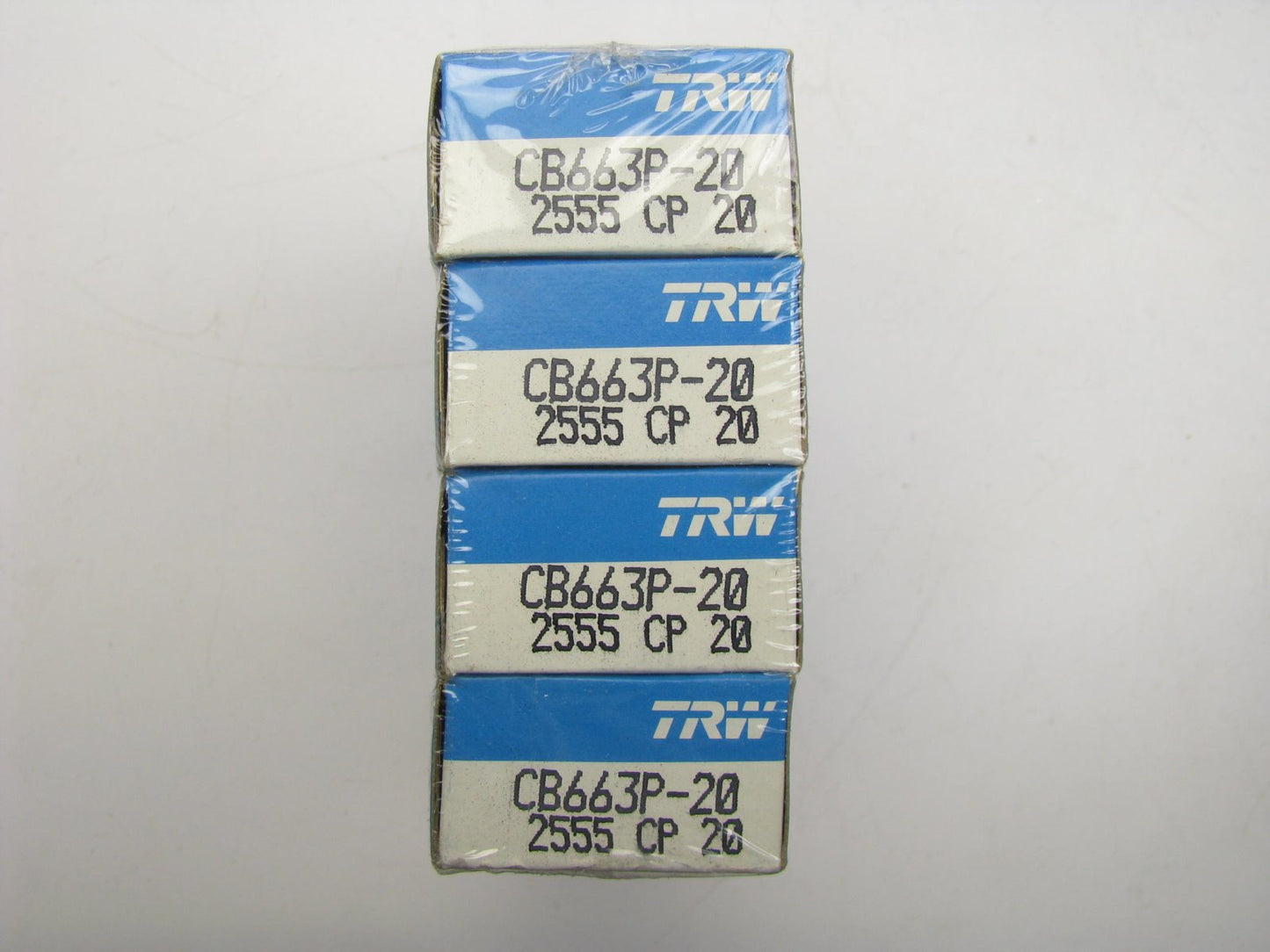 (8) TRW CB663P-20 Engine Connecting Rod Bearings Set .020''
