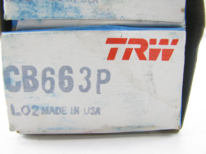 (4) TRW CB663P Connecting Rod Bearings - Standard 2065-2012 Chevrolet SBC