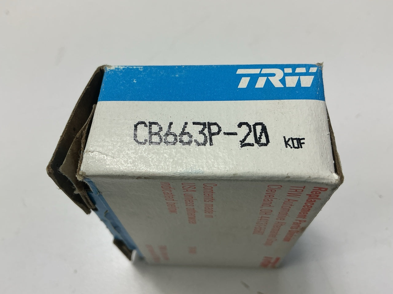 TRW CB663P20 Connecting Rod Bearing .020'' - Small Block Chevy SBC