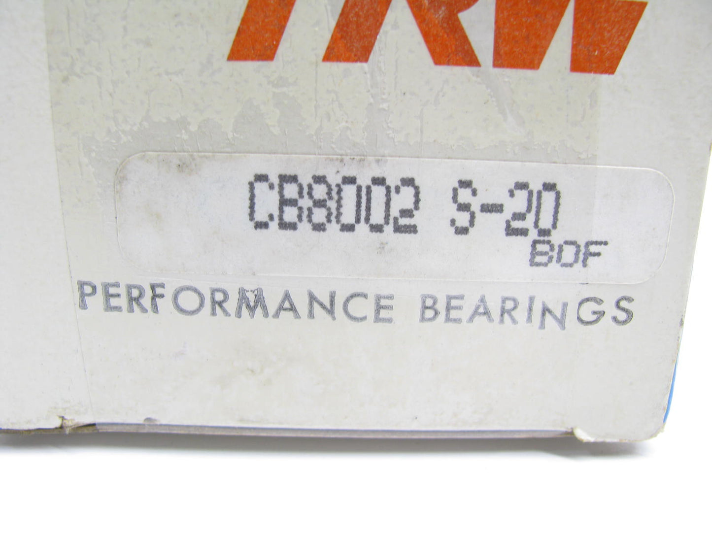 TRW CB8002S-20 Performance Connecting Rod Bearings - .020'' Undersize