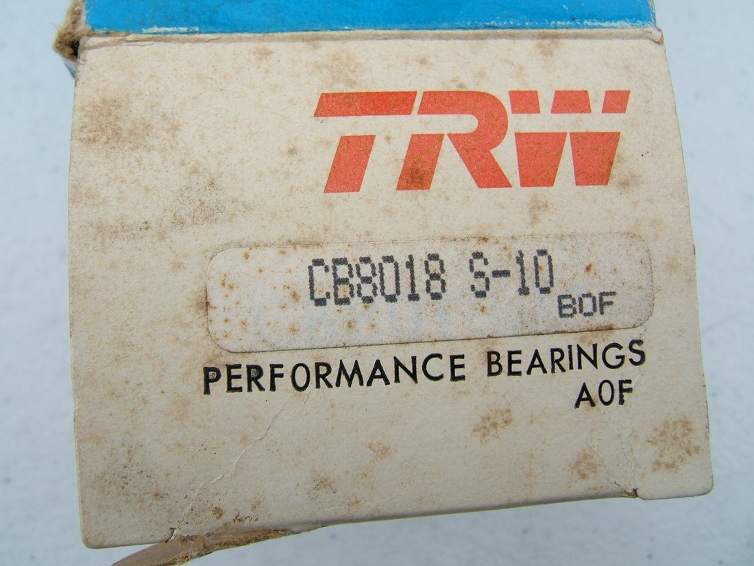 TRW CB8018S-10 Performance Connecting Rod Bearings .010'' OLDSMOBILE 307 350 403