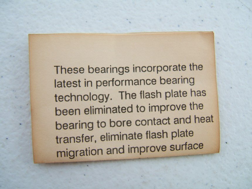 TRW CB8028S-10 PERFORMANCE Connecting Rod Bearings .010'' GM Motorsport 4.5L-V6